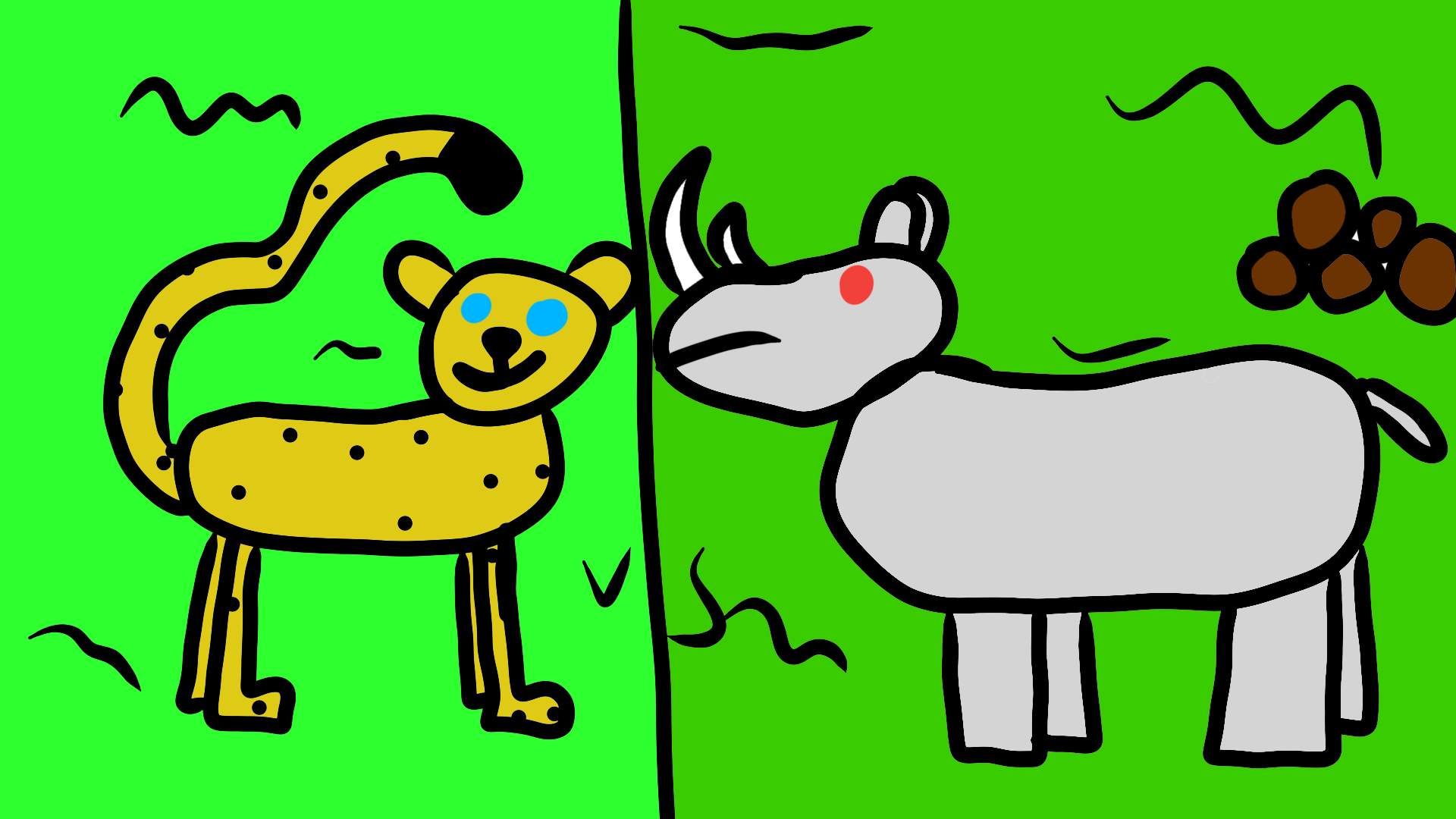 Chad The Cheetah VS Robbie Rhino, A Fiction Novel, Chapter 1: Money